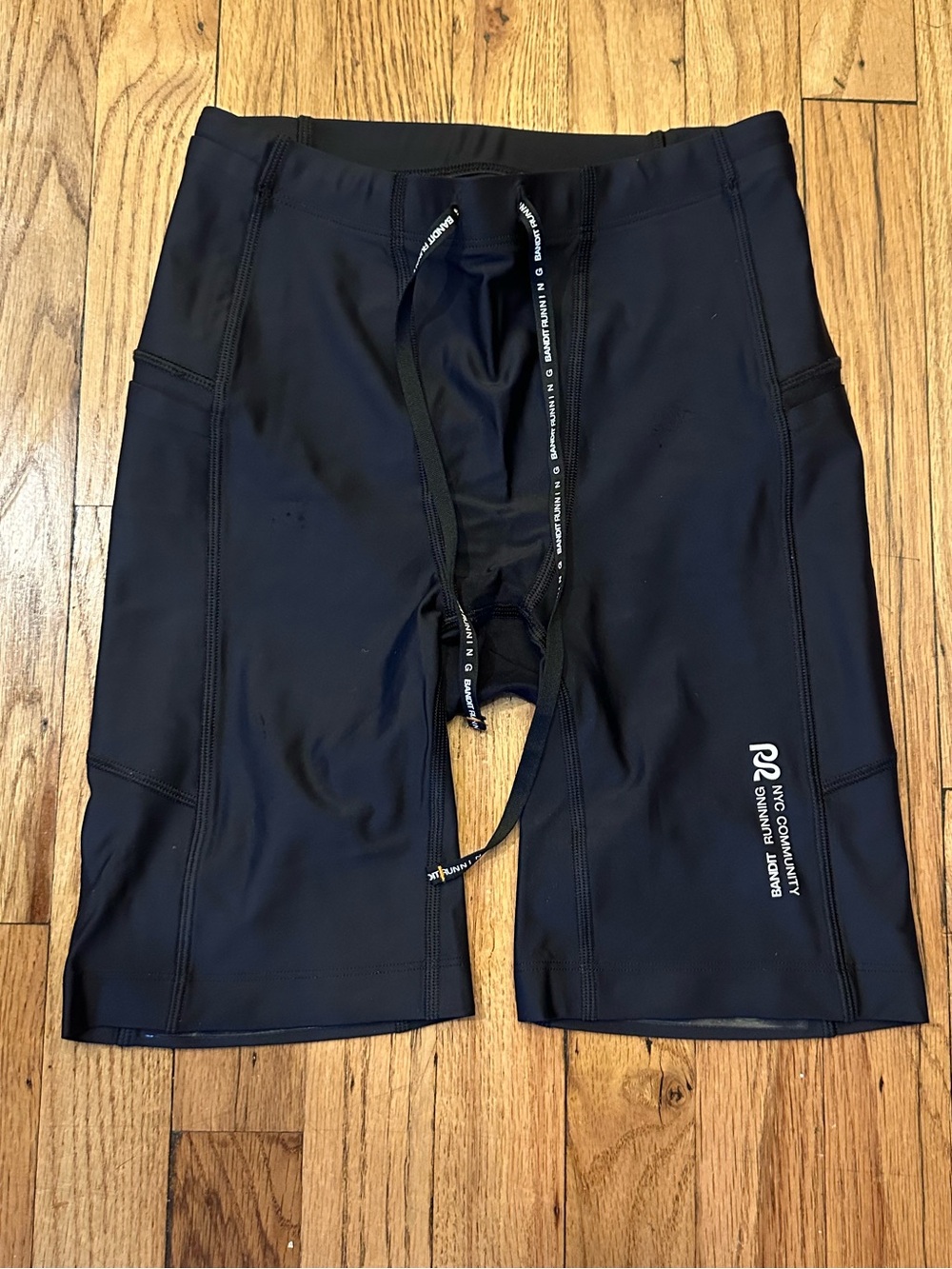 Bandit Men’s Black Running Half-Tights